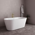 thumbnail image 2 of 59" Streamline NDR-362-11-WH Soaking Glossy White Freestanding Tub With Internal Drain in Glossy White, 2 of 4