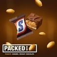 thumbnail image 2 of Snickers Minis Chocolate Caramel Candy Bars - Individually Wrapped Candy - with Roasted Peanuts, Nougat, Caramel, and Milk Chocolate  Bulk Candy 1 Pound, 2 of 9