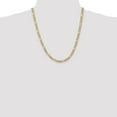 thumbnail image 4 of 14K Yellow Gold Figaro Chain Styles Necklace 5.25 mm Flat 22 inch, 4 of 4