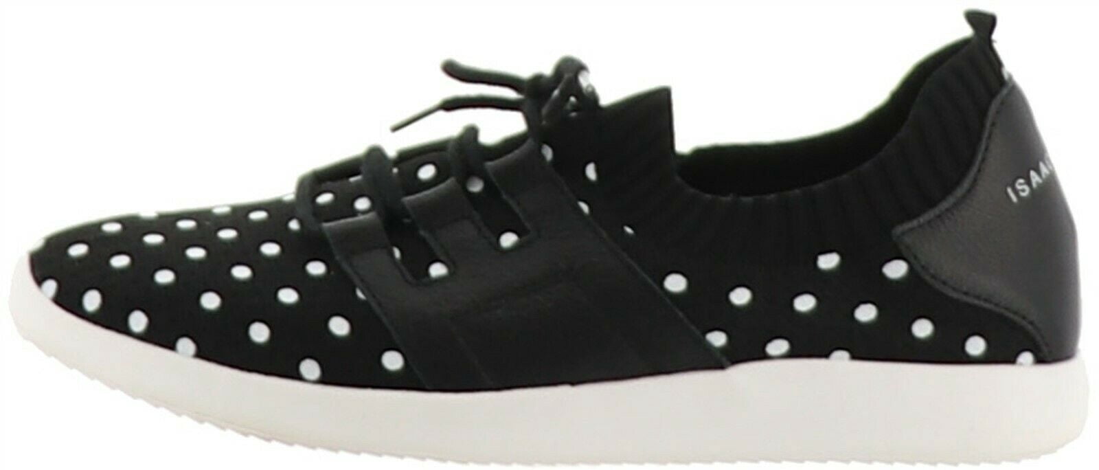 isaac mizrahi polka dot sneakers