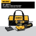 thumbnail image 3 of DEWALT Palm Sander, 1/4 Sheet (DWE6411K), Yellow, 3 of 13