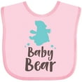 thumbnail image 3 of Inktastic Baby Bear, Bear Cub, Cute Bear, Little Bear - Blue Boys Baby Bib, 3 of 4