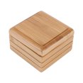 thumbnail image 6 of Bamboo Soap Dish Natural Wood Soap Box with Lid Bar Soap Tray Holder Storage, 6 of 8