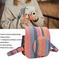 thumbnail image 4 of Instant Camera Bag, Mini Single Shoulder Camera Case PU Material Detachable Strap 1:1 Design  for Party, 4 of 7
