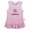 Pink Sleeveless Dresses #A, variant on Chips Image & Cousin Crew Funny Dresses For Baby, Newborn Babies Skirts, Infant Princess Dress, 0-24M Kids Graphic Clothes (White Sleeveless Dresses, 0-6 Months)