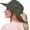Army Green, variant on Men Women Outdoor Summer Sun Hat UV Protection Wide Brim Fold-able Fishing Hats with Ponytail Hole for Camping