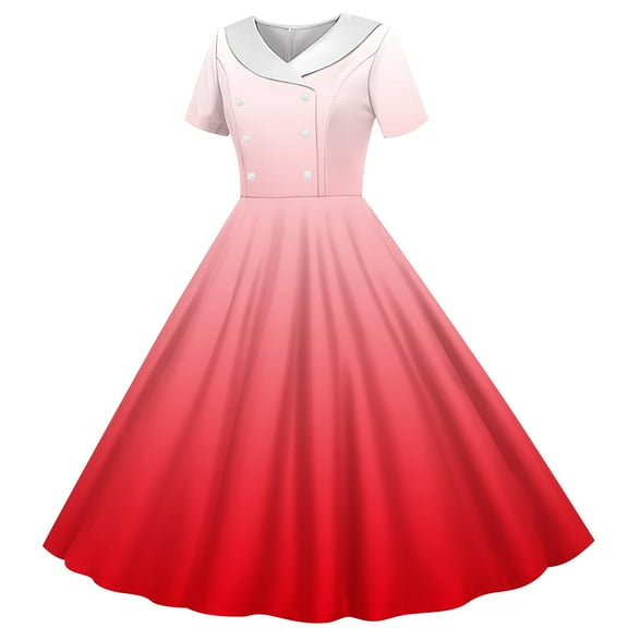 Sriper Floral Easter Dress Girls 10-12,Summer Beach A-Line Casual Sundresses Vacation Holiday Boho Dresses for Women, Dresses for Girls 7-8 Years Old,Girls Clothes 4 16,, Red 9 Years