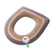 thumbnail image 2 of Accesorios de baño Tapa de inodoro engrosada Junta doméstica para las cuatro estaciones Tapa de inodoro de invierno Alfombrilla de inodoro lavable Tapa de inodoro Asiento de inodoro, 2 of 6