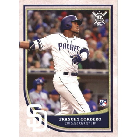 2018 Topps Big League #375 Franchy Cordero San Diego Padres Rookie Baseball Card -