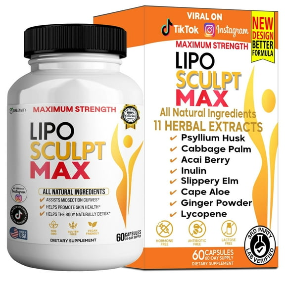 GreenVify Lipo Sculpt Max – Daily Metabolism & Body Support Supplement
