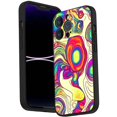 thumbnail image 1 of Compatible with iPhone 14 Pro Phone Case, Abstract-Psychedelia-Hippie-3 Case Silicone Protective for Teen Girl Boy Case for iPhone 14 Pro, 1 of 1