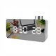 thumbnail image 1 of Reloj Con Espejo Multifuncional, Reloj Despertador Abs Ajustable Para Dormitorio, Sala De Estar Y Oficina Serendint EL008553-00, 1 of 6