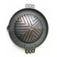 thumbnail image 1 of BBQ Plate Genghis Khan Barbecue Grill Plate Mongolian Heavy Duty Cast Iron Stovetop BBQ Grill Pan Griddle, 11.4 inches, 1 of 5