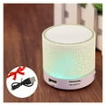 thumbnail image 2 of Bluetooth Speaker Subwoofer Colorful LED Mini Crack Wireless Audio Speakers Support TF Card AUX with Mic ,Easy to Install, 2 of 2