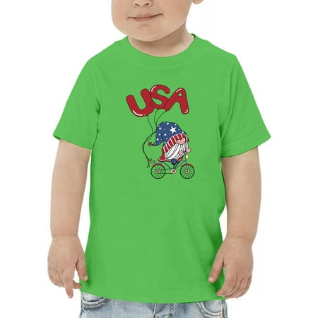 

Usa Gnome W Balloons T-Shirt Toddler -Image by Shutterstock 2 Toddler