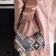 thumbnail image 5 of Bolso Mano Bohemio para Mujer Cadena Gruesa Hippie Gótico para Axila (negro), 5 of 8