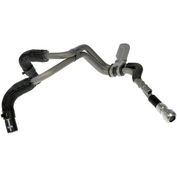 Inlet and Outlet Auto Trans Oil Cooler Hose Assembly - Compatible with 2011 - 2014 Ford Mustang 2012 2013
