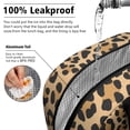 thumbnail image 5 of Womens Beige and Black Of Leopard Print Lunch Box for Work,Insulated Lunch Bag for Women,Loncheras Para Mujer,Leakproof Adult Lunch Bag for Work,Beach,Travel,Picnic,Camping, 5 of 7
