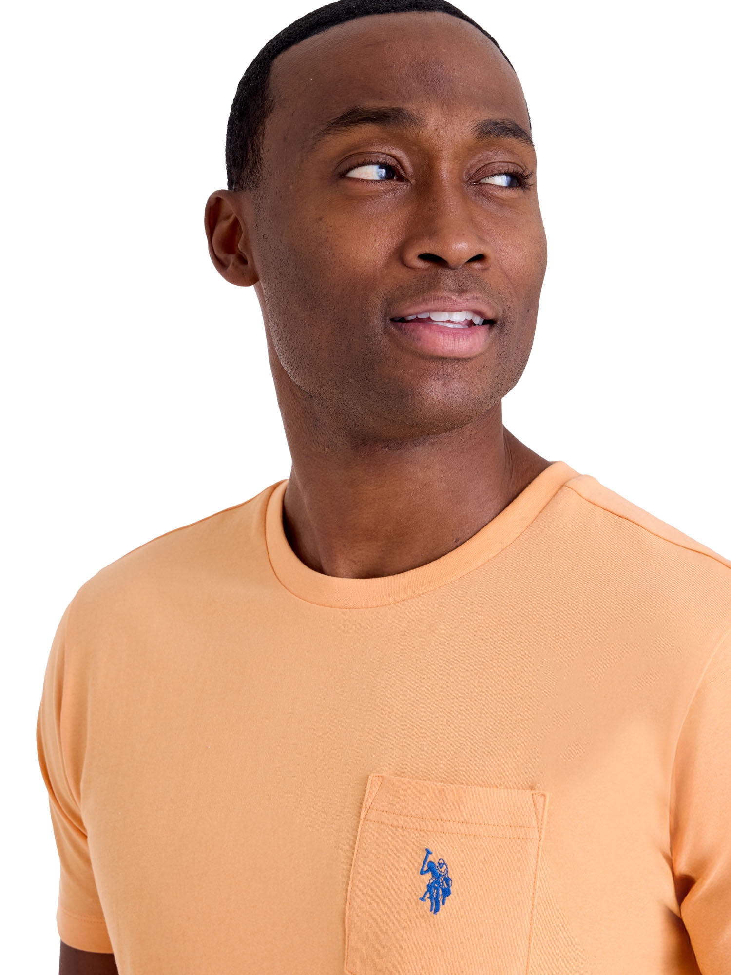 U.S. Polo Assn. Men's Short Sleeve Crew Neck Pocket T-Shirt