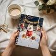 thumbnail image 3 of Happy New Year 2026 Samoyed Holiday Balloons Party Snow Spiral Bound Journal Siberian Sammy Dog Lover 5x7in Spiral Notebook - 13018, 3 of 5