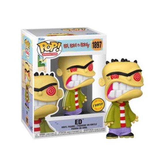 Collectible Funko POP! Animation: Ed, Edd n Eddy - Ed (CHASE)(Damaged Box) #1897