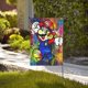 thumbnail image 4 of Bandera de jardín de temporada de Mario, bandera de patio de doble cara, bandera navideña para decoraciones navideñas al aire libre, 4 of 8