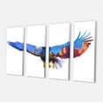 thumbnail image 2 of Eagle Illustration Double Exposition - Grande Impression sur Toile d'Art Animalier, 2 of 3