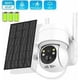 thumbnail image 1 of Cámara de Vigilancia Solar Exterior WiFi PTZ 1080P PIR, Detección Humana, Vigilancia Inalámbrica, Cámaras IP con Panel Solar, Batería Recargable 7800mAh STOL, 1 of 1
