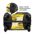 thumbnail image 4 of Lsque Cozy Cartoon Backyard Printed Luggage Cover, Travel Luggage Protector,Scratch and Dirt Resistant, Fits 18-32 Inch Luggage - X-Large, 4 of 9