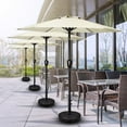 thumbnail image 7 of Simple Deluxe 7.5ft Patio Umbrella Outdoor Table Market Yard Umbrella with Push Button Tilt and Crank Lift, 6 Heavy-Duty Ribs for Patio, Garden and Deck Use, Beige, 7 of 7