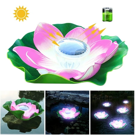 

NIUREDLTD Outdoor Waterproof Pond Float Light Solar Light Solar Garden Light
