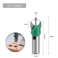 thumbnail image 1 of 6-30mm Buddha Beads Ball Milling Cutter 10mm Shank Router Bit Woodworking Tools, 1 of 7