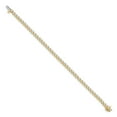 thumbnail image 2 of Finest Gold 14K Yellow Gold Mounting Tennis Diamond Bracelet, 2 of 5