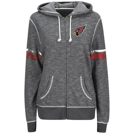 - Arizona Cardinals Majestic Women's Plus Size Athletic Tradition Full-Zip Hoodie - Gray
