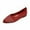 Red, variant on Luxalzxs Womens Knit Ballet Flats Ladies Comfortable Pointed-Toe Dressy Shoes Casual Soft Slip On Flat Shoes Ballerina Walking Flats Shoes