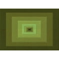 thumbnail image 1 of Ahgly Company Machine Washable Indoor Rectangle Transitional Chocolate Brown Area Rugs, 2' x 4', 1 of 7