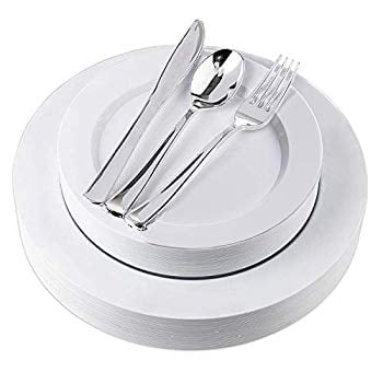 fancy disposable plates