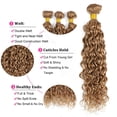 thumbnail image 3 of Hair Bundles Younghann Honey Blonde Water Wave 20, 22, 24 pulgadas, 3 of 7