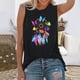 thumbnail image 2 of Tank Top Para Mujeres Workout Túnica para mujer, ropa deportiva, camisetas sin mangas, camisetas sin mangas para entrenamiento de Yoga, camiseta holgada con gráfico de ejercicio para (Black, XL), 2 of 4