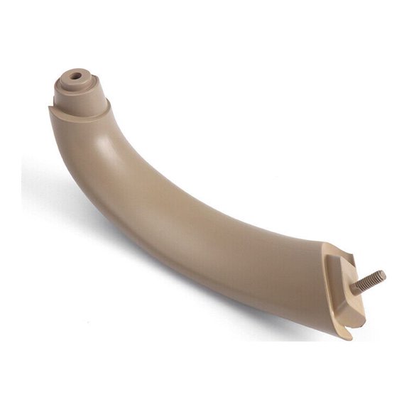 Partscollect Car Inner Handle Interior Door Panel Pull Trim Cover Compatible for BMW X5 E53 1999 2000 2001 2002 2003 2004 2005 2006 Replaces OE# 51418265080 (Beige Front Right Bracket)