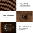 thumbnail image 4 of 58'' Wide 3 Drawer Sideboard Wooden Credenza Storage Cabinet Buffet , Walnut, 4 of 8