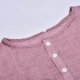 thumbnail image 3 of Camisas Para Hombre Manga Corta Hombre Ropa de estilo casual Color sólido Cuello redondo Camisa de manga larga Primavera y otoño Hombre (Red, L), 3 of 6