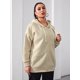 thumbnail image 3 of MakeMeChic - Sudadera con capucha y cordón de manga larga con cremallera y hombros caídos para mujer Zhivalor WMPH-1203-1, 3 of 6