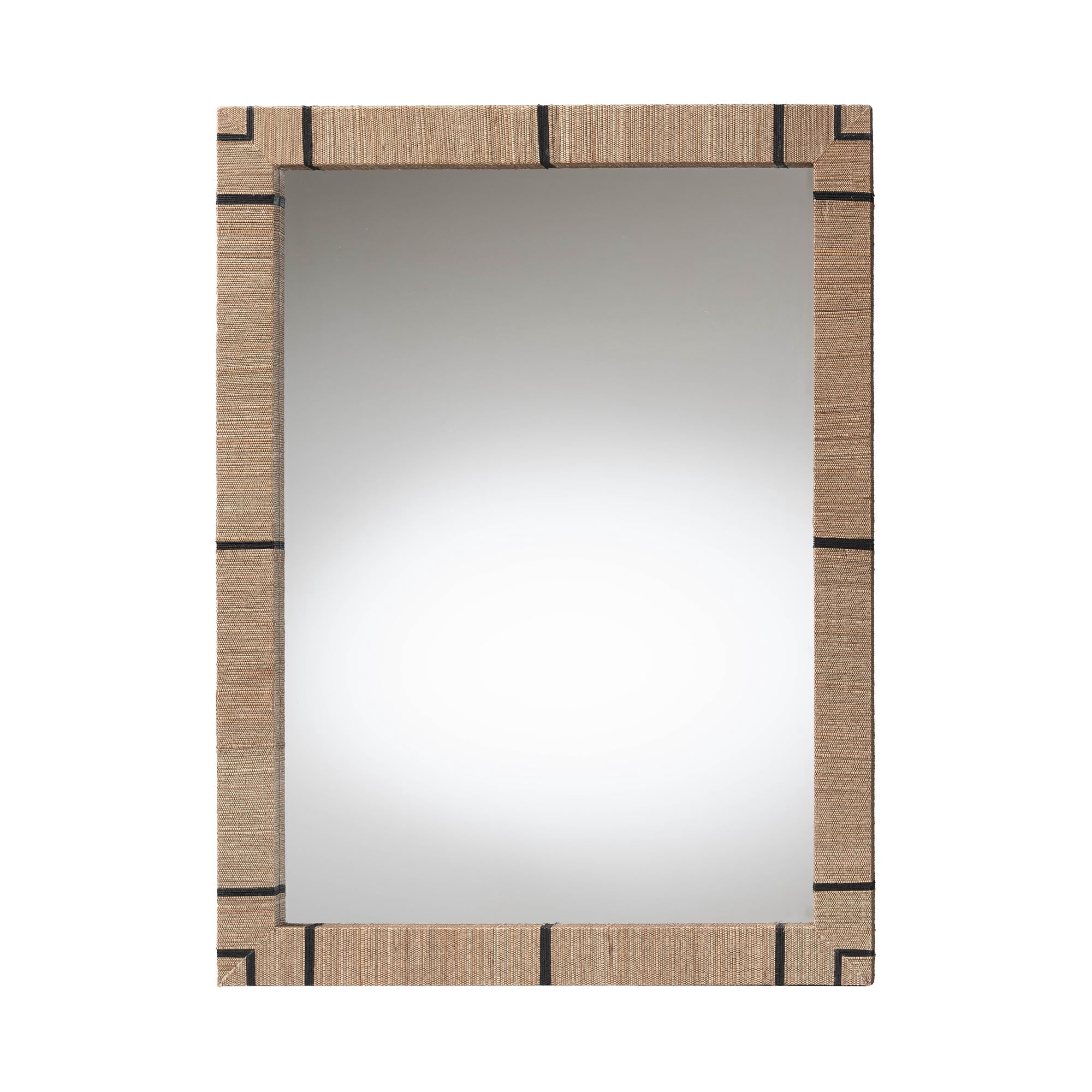 bali & pari Mirai Boho Mirror, Rectangle, Natural