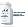 thumbnail image 3 of Vital Nutrients Saw Palmetto with Pygeum & Nettle Root - Vegan Saw Palmetto for Men Supports Healthy Prostate Function - Gluten, Dairy, Soy Free - 60 Capsules, 3 of 5