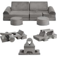 thumbnail image 1 of GarveeHome - Sofá Modular de Juego para niños, 15 Piezas para Sala de Juegos, sofá de Piso para niños y niñas, sofá de Pepita para niños, sofá de Juego Creativo para niños, 1 of 7