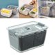 thumbnail image 4 of Caja de almacenamiento Baoblaze 3 en 1 PP 20x13.5x11.5cm 2 piezas, 4 of 8
