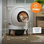 PetSafe ScoopFree SmartSpin Self-Cleaning Litter Box, App Controlled with Health Monitoring