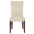 thumbnail image 2 of Milton Bonded Leather Chair, Cream, 2 of 8
