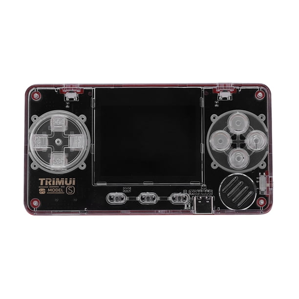 WDOplteas Consolas Juegos Bolsillo LCD IPS 2 0 Pulgadas para Trimui Model S (rojo)